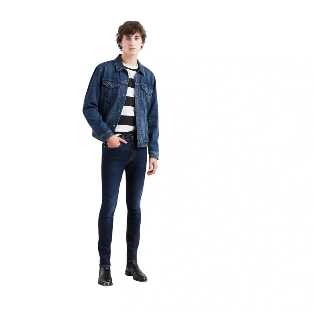 Levi’s 519 Extreme Skinny Dark Wash Jeans Blue